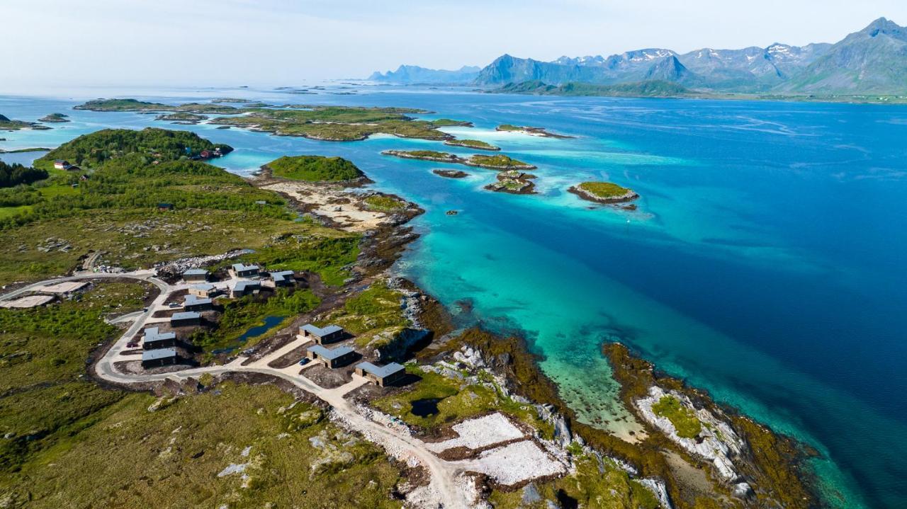 New Luxury Cabin Near Henningsvaer Lofoten Kleppstad Εξωτερικό φωτογραφία